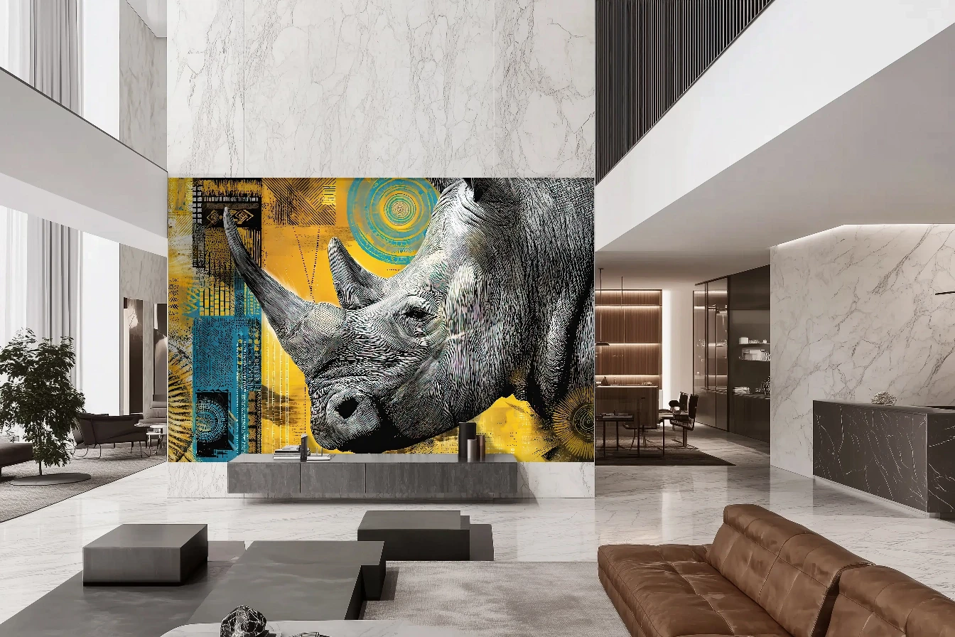 Tapeten wie Gemälde - RÊVE und eine erzählende Wand