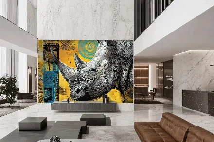 Tapeten wie Gemälde - RÊVE und eine erzählende Wand