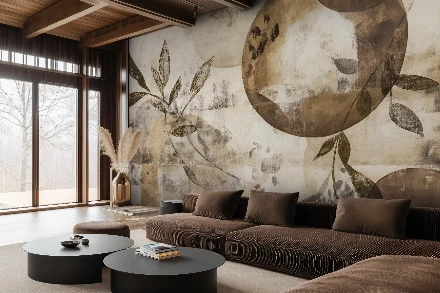 Murales para el lobby del hotel - Papeles pintados REVE