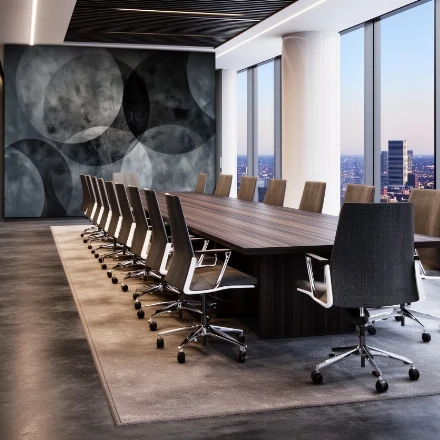 Murales RÊVE per sale conferenze – funzione, scala e architettura in un unico progetto