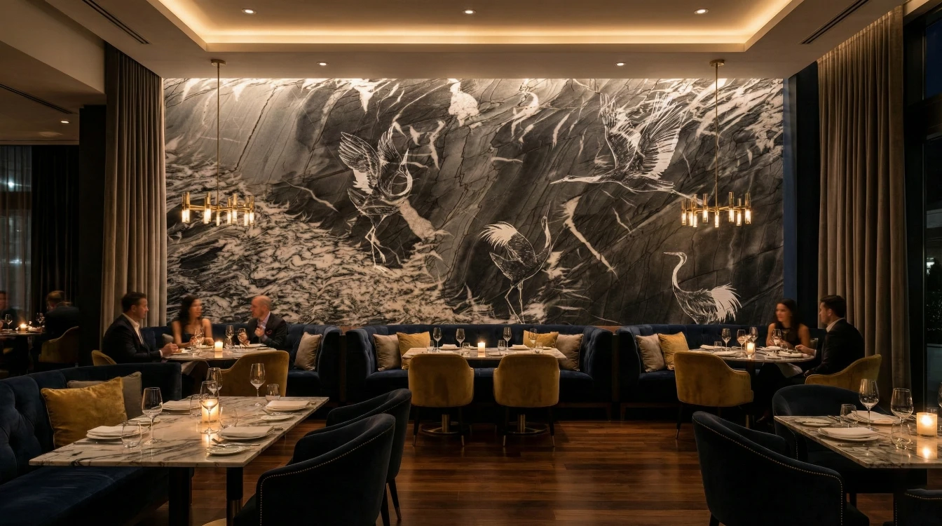 Шпалери RÊVE для ресторанів – архітектура, атмосфера та функція в одному проєкті
