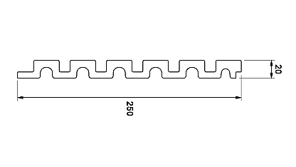 Panel ścienny 3D RP20250 1265